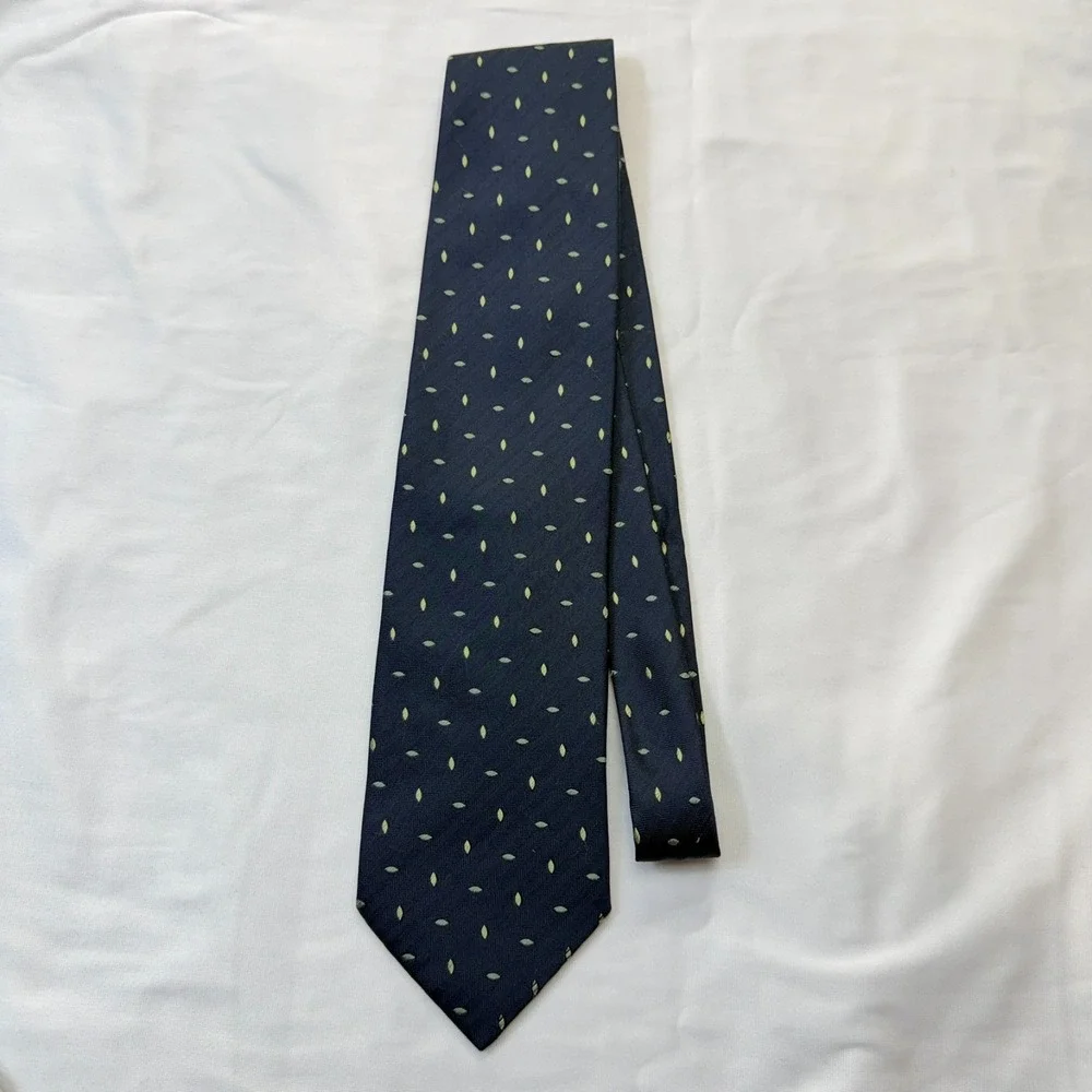 Armani Collezioni Neck Tie Navy Silk 59